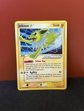 Jolteon Gold Star EX Power Keepers Holo Rare Pokemon Card 101/108