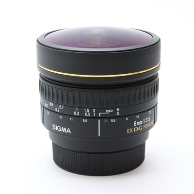 SIGMA 8mm F/3.5 EX DG CIRCULAR Fisheye (for Nikon F mount) #414 | eBay