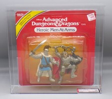 AFA 70 vintage 1983 LJN Advanced DUNGEONS & DRAGONS pvc HEROIC MEN AT ARMS moc