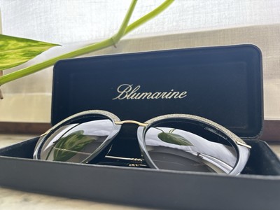 Blumarine Sonnenbrille SBM731 0700 SCHWARZ 52/19/135 Damen