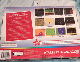1Atari Flashback 2 Classic Game Console 40 Built in Games 2005