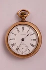 Antique Waltham 17 Jewels Gold-Filled Pocket Watch, Pre-Owned Doesn't Run 40-#47