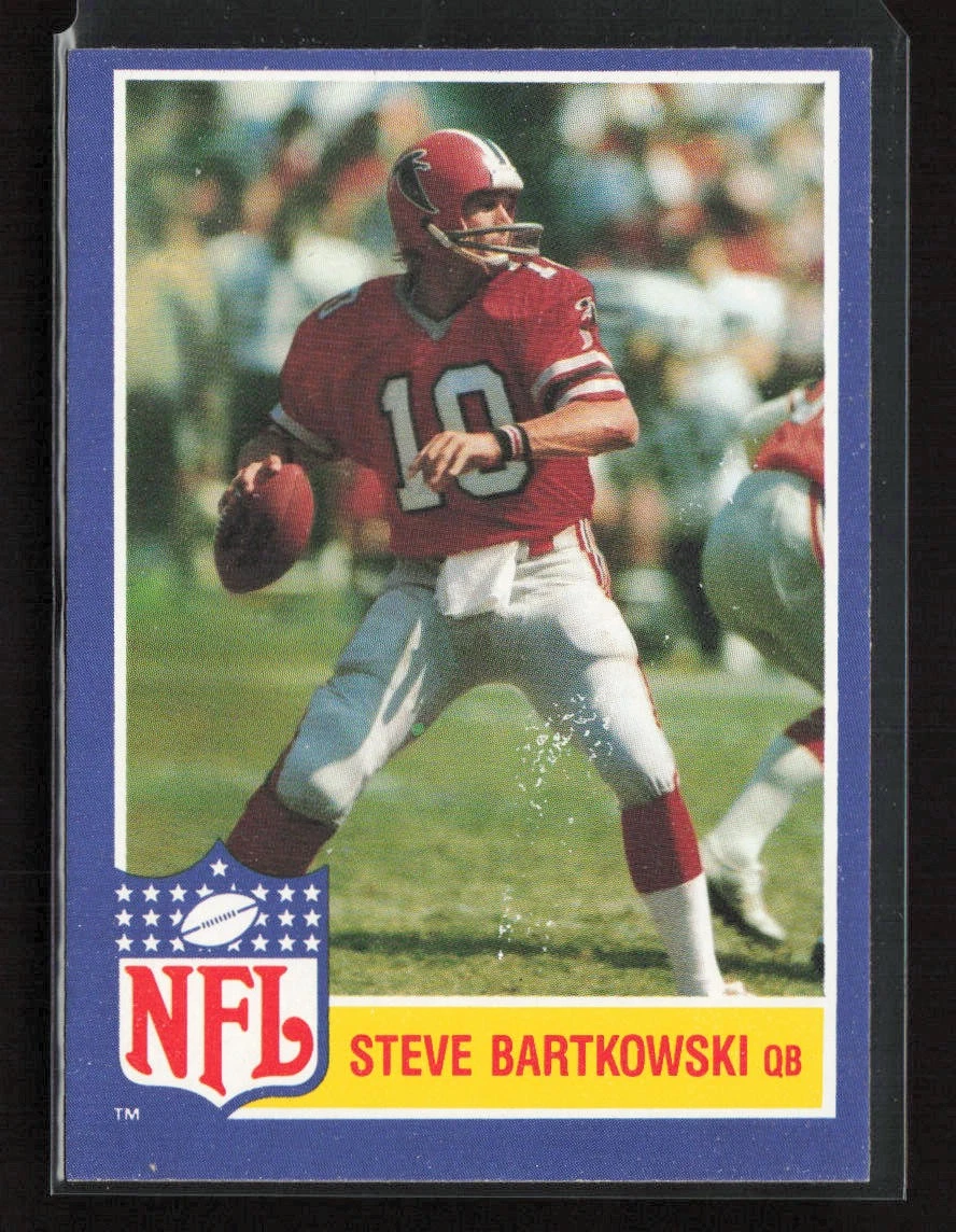 1984 Topps Glossy NFL Stars #4 Steve Bartkowski Atlanta Falcons