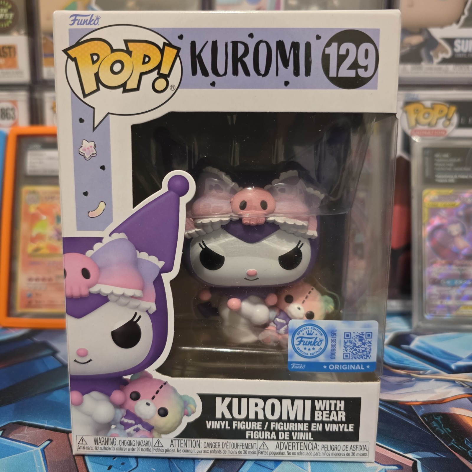 Merchandising Sanrio: Funko Pop! - Hello Kitty - Kuromi With Bear 129