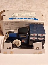 Liberty Classics - Stock 1045 Texaco Crate Bank - Model A Pickup Blue
