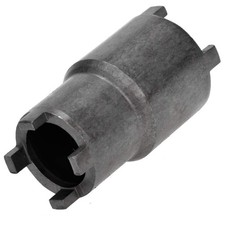 HIAORS 24mm 20mm Bipolar Clutch Tool Wrench Lock Nut Spanner 1 Pack, Black 