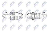 NTY Antriebswelle NPW-LR-041