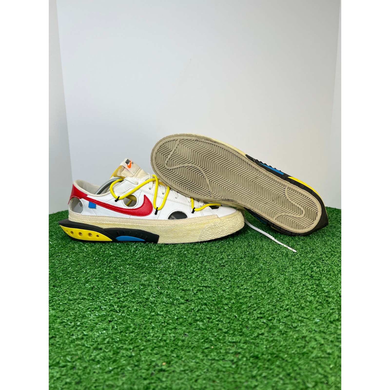 Nike Blazer Low x Off-White University Red DH7863-100 SZ 11 thumbnail 8