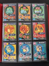 1999 Burger King Pokemon PokeTrivia Original 151 Complete Master Set - Sleeved