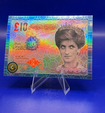 Cardsmiths Currency Series 5 #25 Banksy Di-Faced Tenner Topaz Gemstone #'d /199