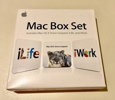Apple Mac Box Set MC209Z/A - Snow Leopard 10.6, iLife 09, iWork 09 - MINT