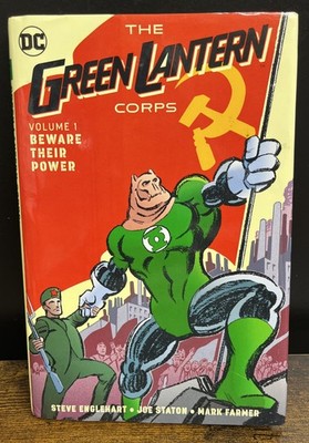 Green Lantern Corps Beware Their Power Volume 1 Book Hard Cover Free Shipping