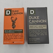 DUKE CANNON Hunting Soap Industrial Scent Eliminator Heavy Duty Hand Soap Pumice