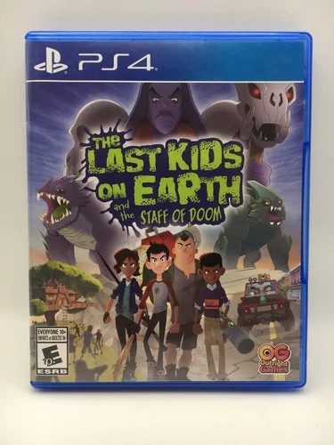 PS4 - The Last Kids on Earth and the Staff of Doom w/ Box (Works)