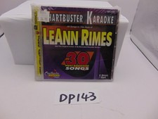 New Sealed Chartbuster Karaoke CD CSG 30 Songs 2 Disc Set Leann Rimes