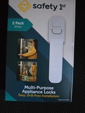 Safety 1st - Multi-Purpose Appliance Lock - 2 pack - White NEW/FACTORY SEALED