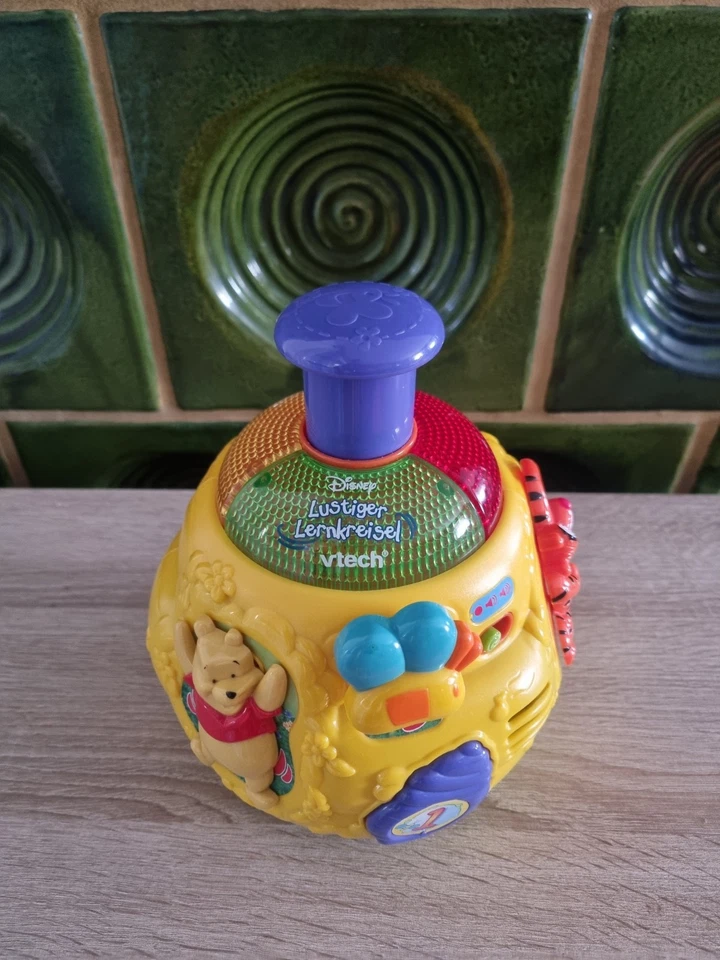V-Tech Lernkreisel vtech Disney Winnie Pooh Lustiger Lernkreisel Spielkreisel