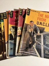 LOT of 6 THE MAN FROM U.N.C.L.E. #2 #4 #14 #19 #20 x2 GOLD KEY Comic Books 1965+