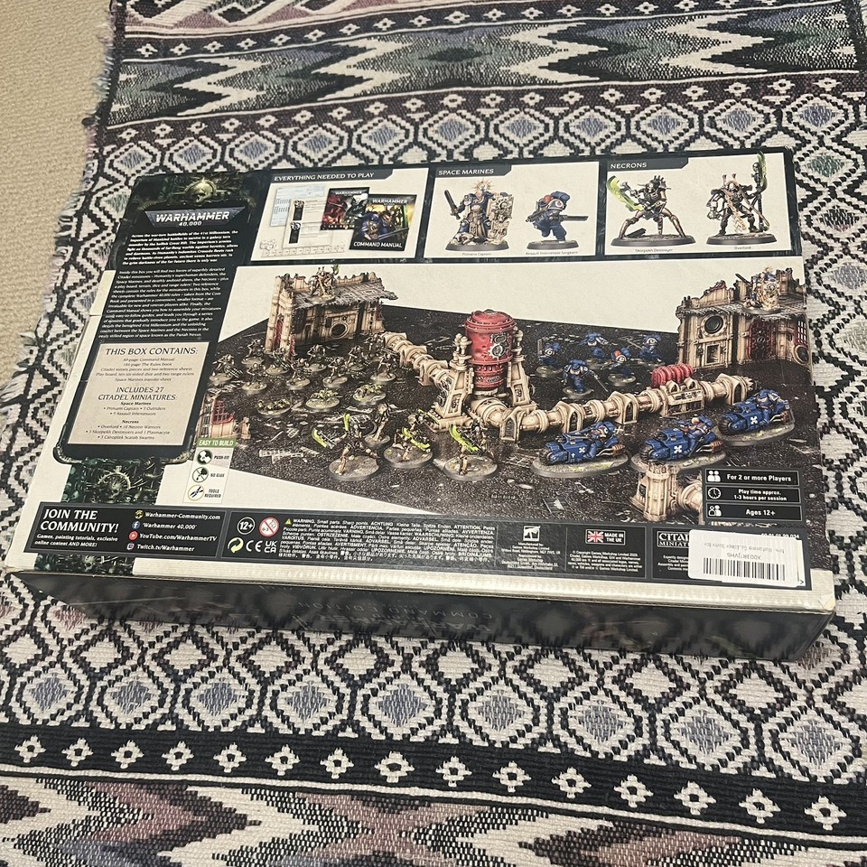 NEW/COMPLETE Warhammer 40K Command Edition Starter Set Unpainted ...