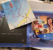 Grand Theft Auto 5 Premium Edition (PlayStation 4, PS4 with book and map old