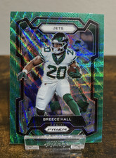 Panini 2023 Prizm Breece Hall New York Jets Green Prizm #232 Football Card