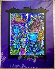 Disney D23 Expo 2019 Kaleidoscopic Poltergeists Art Print Morgan Richardson Sign