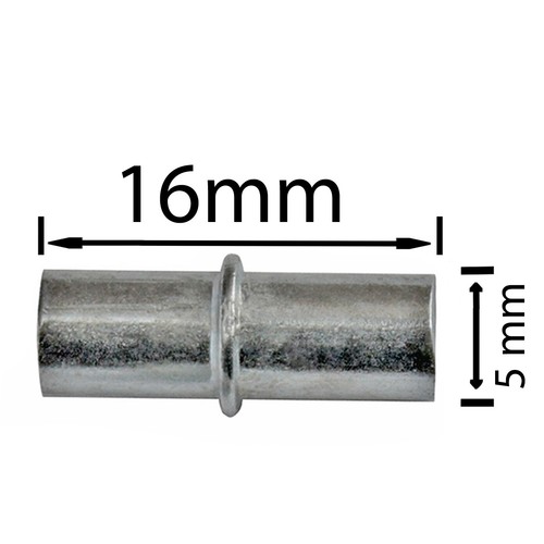 400X Soportes De Suelo 5 X 16 Mm Soportes De Estante Soportes De Estantería - Imagen 2 de 6
