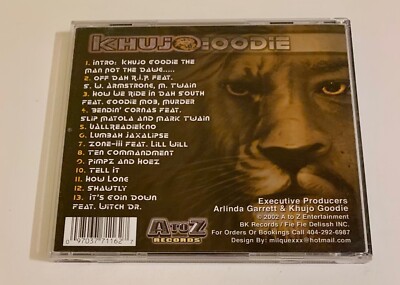Rap CD - Khujo Goodie (Goodie Mob) - The Man Not The Dawg
