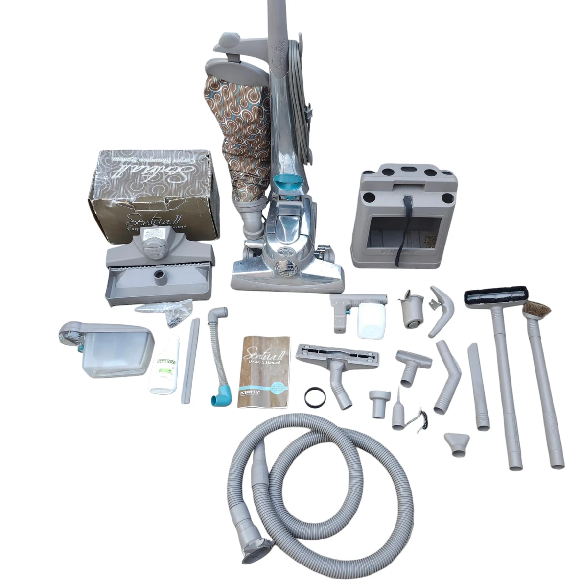 Kirby Sentria G10D Upright Vacuum Cleaner, Attachments, Shampooer.