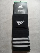 Adidas Soccer Copa Zone Cushion Climalite Socks Black/Gray/White Size M (Y254)
