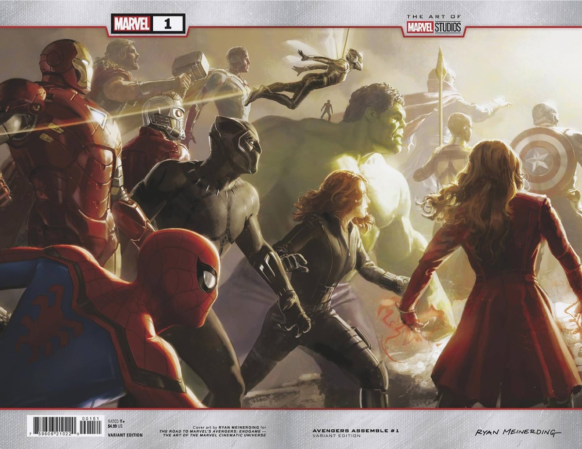 AVENGERS ASSEMBLE #1 (OF 5) WRAPAROUND MARVEL STUDIOS VAR MARVEL
