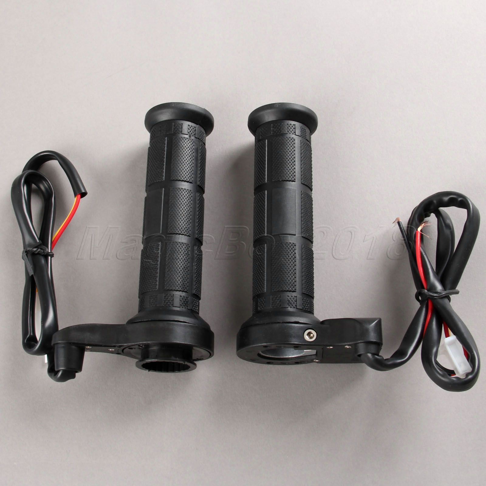 7/8" 1" Motorcycle ATV Quad Bike Hand Grips Heated Molded Handlebars