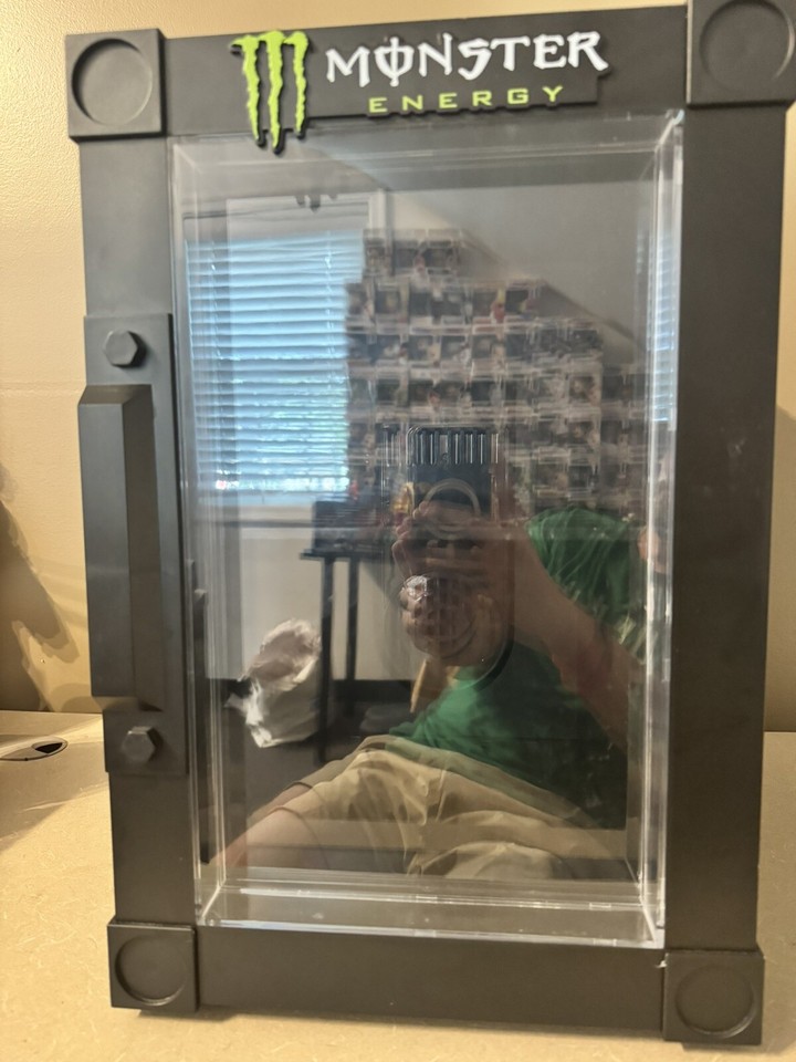 MONSTER ENERGY MINI FRIDGE RARE (B63NB) READ DESCRIPTION!!! No Cord! eBay