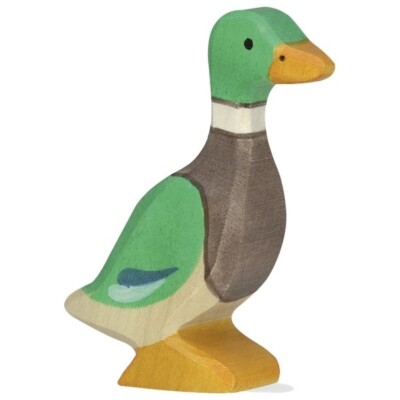 Holztiger 80021 Duck 7 Cm Wooden Figures Series Water World