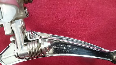 Dérailleur Avant Shimano Dura Ace 1ère Génération EA-100 - 28,6 Mm - Vintage 70s - Eroica