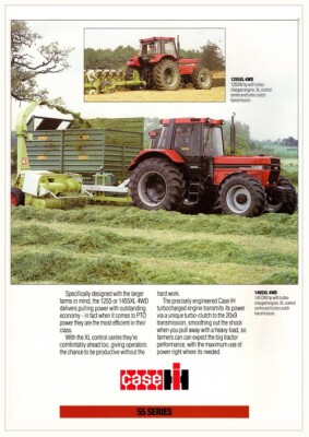 Case International 55 Series In The Field Prospekt Plakat Werbung A3