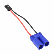 EC5 Male to JR Futaba Male Adapter 20awg 10cm Wire for RC Model Airplane
