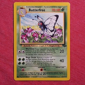 Pokemon WOTC Jungle: Butterfree 33/64 - NM