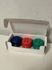 Creative Memories Custom Cutting System Red Blue Green Blades Cartridge Set