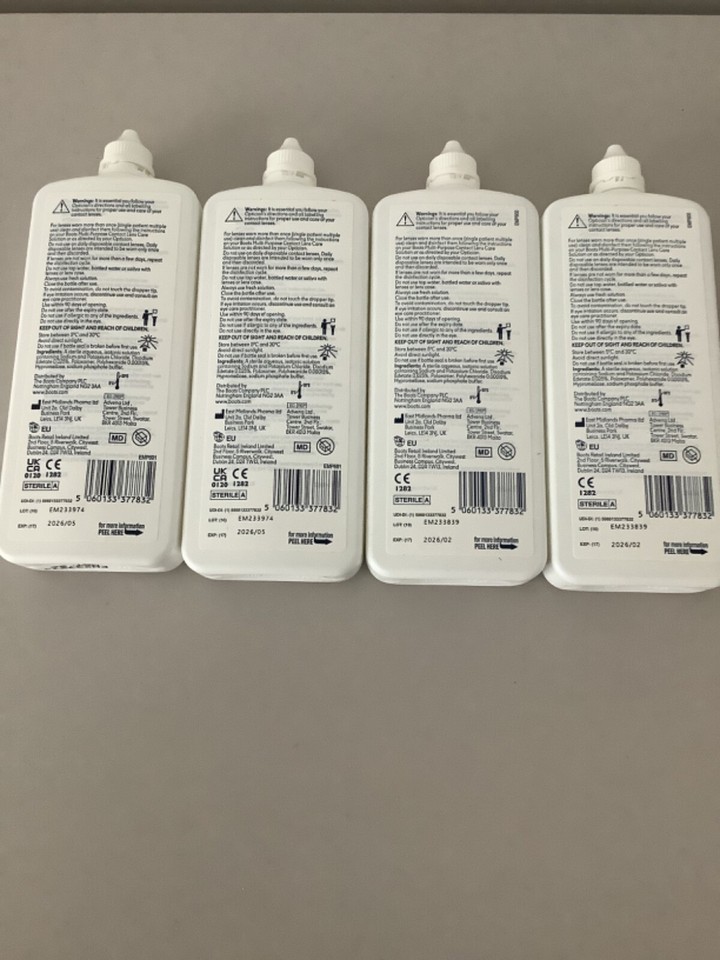 Boots contact lens multi purpose solution. Soft lenses eBay