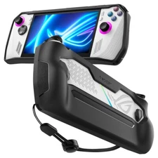 For ASUS ROG Ally 2023 RC71L | Spigen Rugged Armor Cover with Wrist Strap