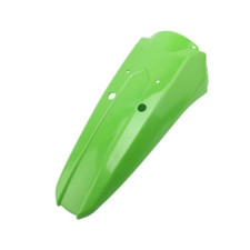 Copriparafango anteriore retrò in metallo verde per Kawasaki KLX250 KLX300 93-2007