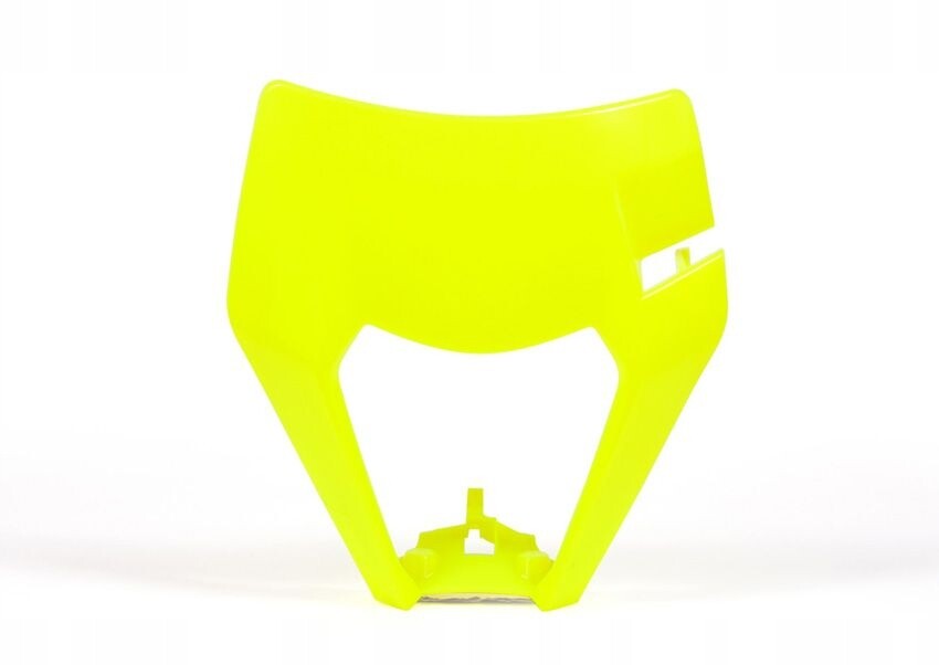 Couvercle de lampe avant KTM EXC jaune fluo carénage plastique phare avant EXCF 2018