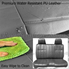 Pu Leather Front Bench Seat Cover For Toyota Small Truck Custom Made Exact Fit
