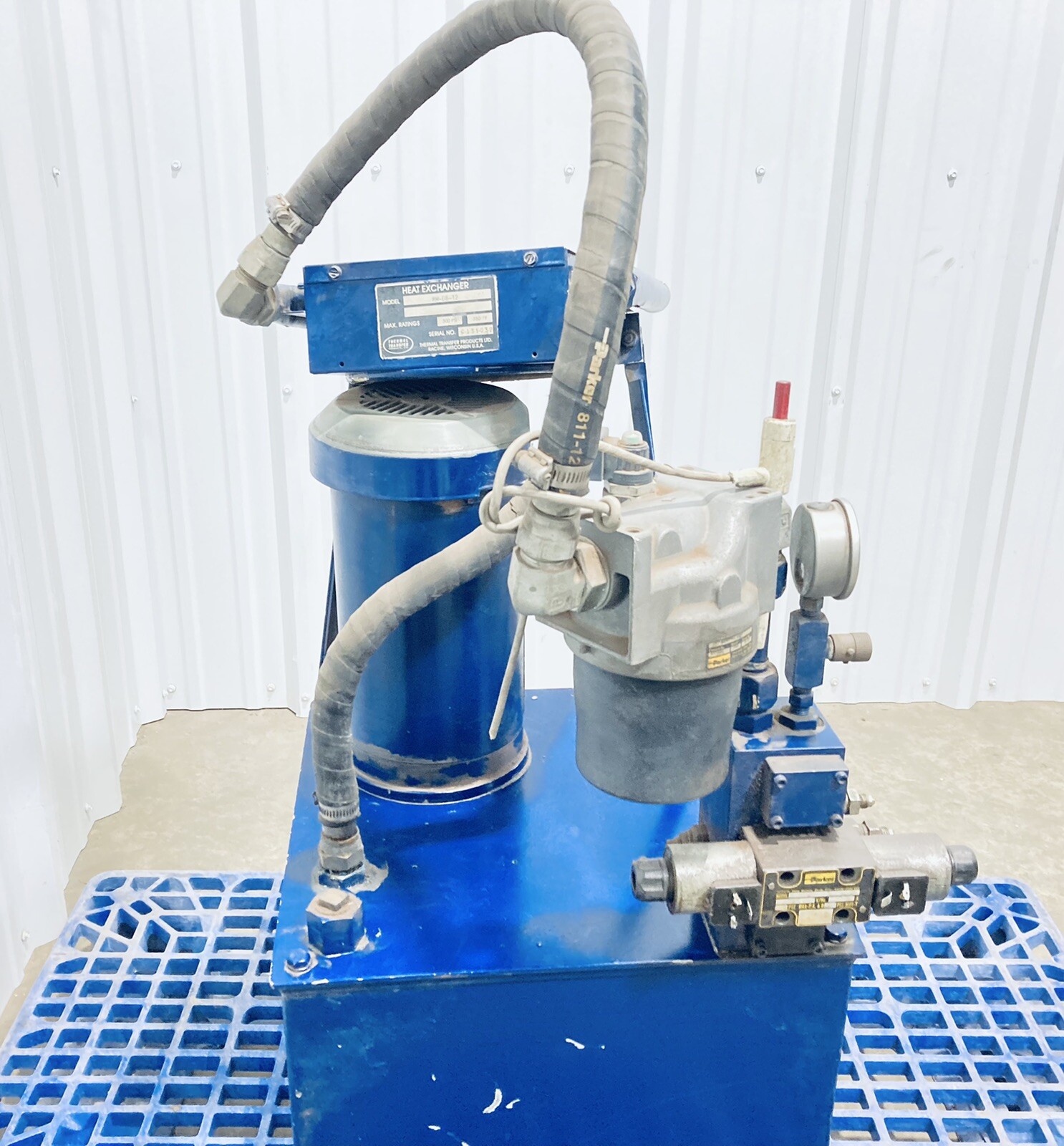 PARKER HPAK THERMAL TRANSFER HYDRAULIC HEAT EXCHANGER RM0812