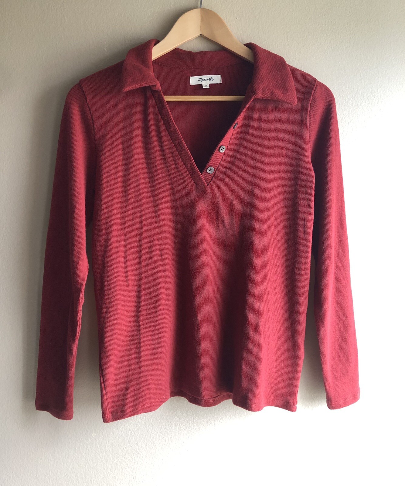 Madewell Women’s Pullover Half Button Sweater shi… - image 1
