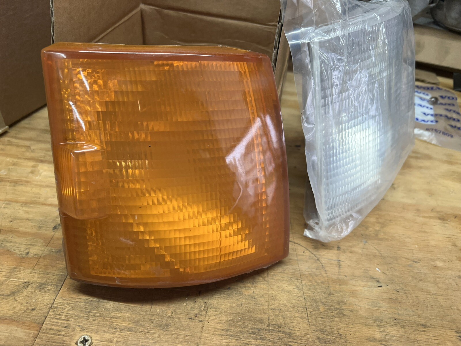 European Clear And Amber Front Turn Signal Lenses For VW Eurovan eBay