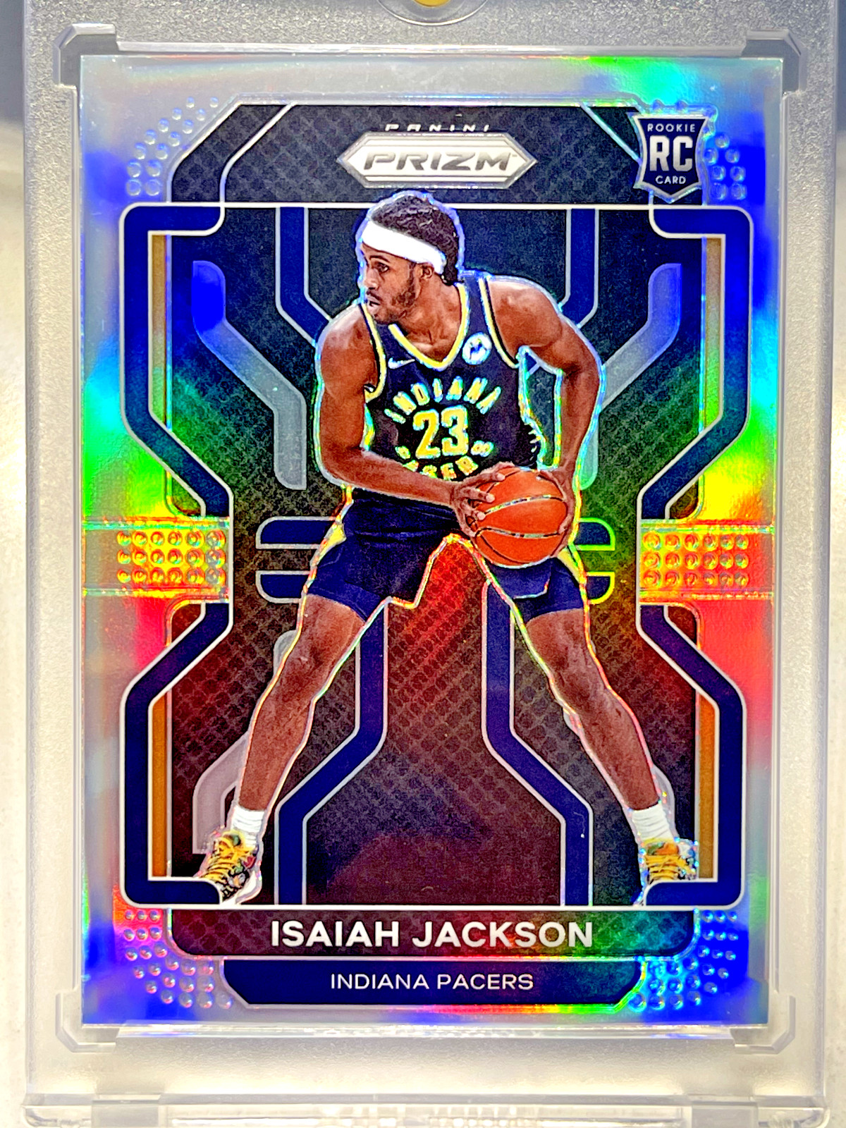 2021-22 Panini Prizm Silver Isaiah Jackson RC #309 Pacers