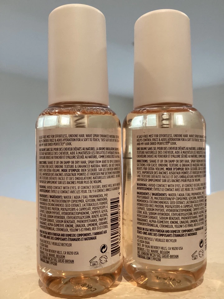 2 Mini Spray Texturizante Wave, 3 oz/89 ml - Novo - Imagem 2 de 2