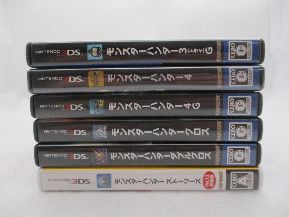 Monster Hunter 3G 4 4G CROSS Double X Stories ver. 1.2 6Games Nintendo 3DS Japan - Image 3 of 4